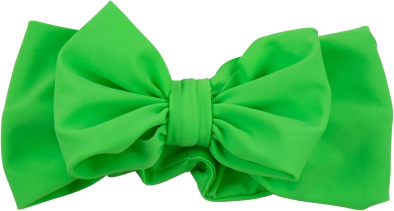 RuffleButts ® Girls Swim Bow Headband - Image 1